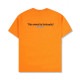 PLEASURES/ץ쥸㡼HALF BAKED/ϡե٥ɡCAST T-SHIRT T / ORANGE