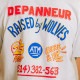 RAISED BY WOLVES/쥤ɥХ֥DEPANNEUR TEE T / WHITE