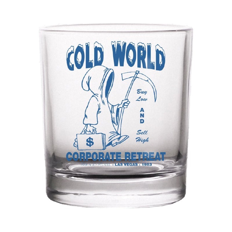 COLD WORLD FROZEN GOODS/ɥɥե󥰥åCORPORATE RETEREAT ROCKS GLASS å饹 / GLASS