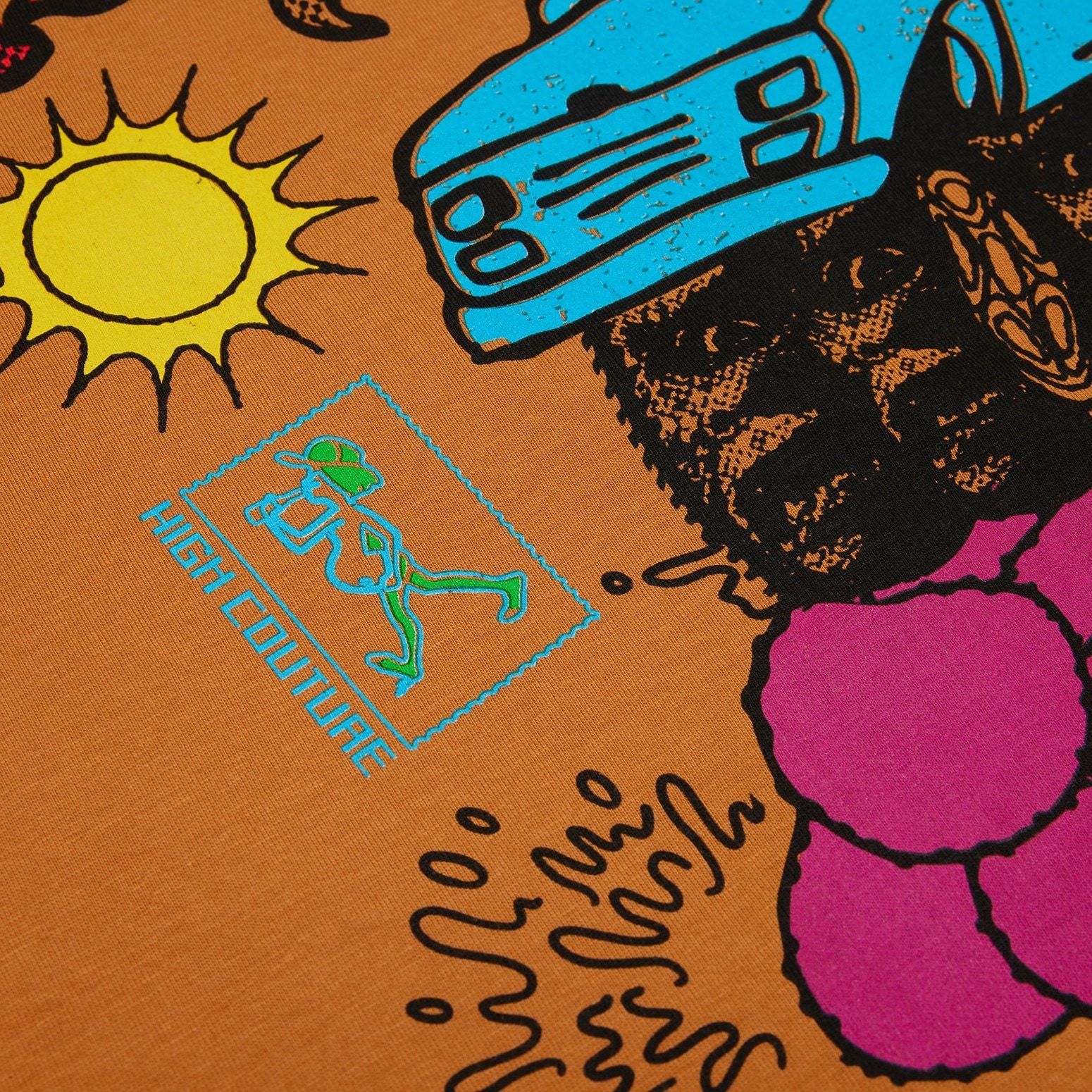 ��PAS DE MER/�ѥɥ����WINE TESTING TEE T����� / BROWN