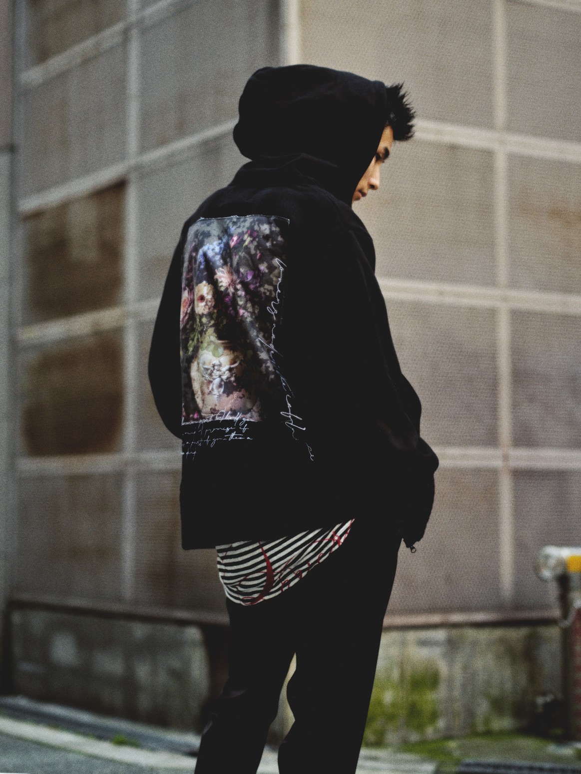 LUTI/롼ƥROSA DUAL ZIP HOODIE ѡ / BLACK