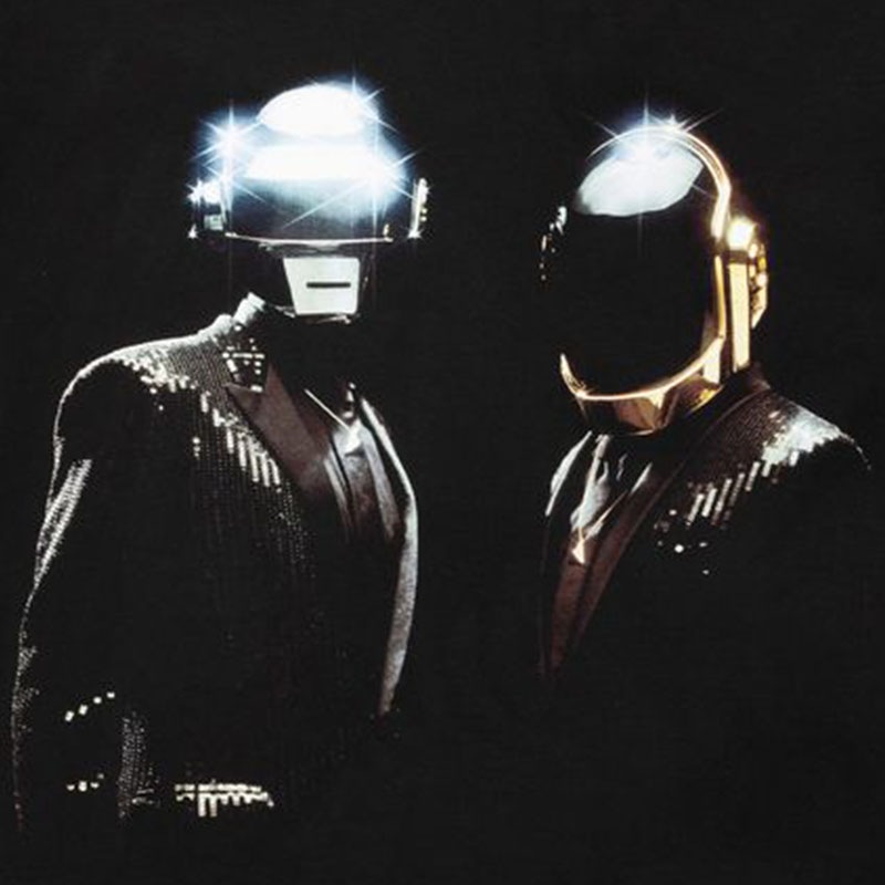 ��PLEASURES/�ץ쥸�㡼����DAFT PUNK/���եȡ��ѥ󥯡�DUO T-SHIRT T����� / BLACK
