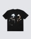 ��PLEASURES/�ץ쥸�㡼����DAFT PUNK/���եȡ��ѥ󥯡�DUO T-SHIRT T����� / BLACK