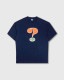 ��PLEASURES/�ץ쥸�㡼����OASIS��QUESTION MARK T-SHIRT T����� / NAVY