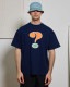 ��PLEASURES/�ץ쥸�㡼����OASIS��QUESTION MARK T-SHIRT T����� / NAVY
