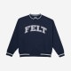 FELT/եȡASPEN FLEECE CREWNECK 롼ͥåå / NAVY