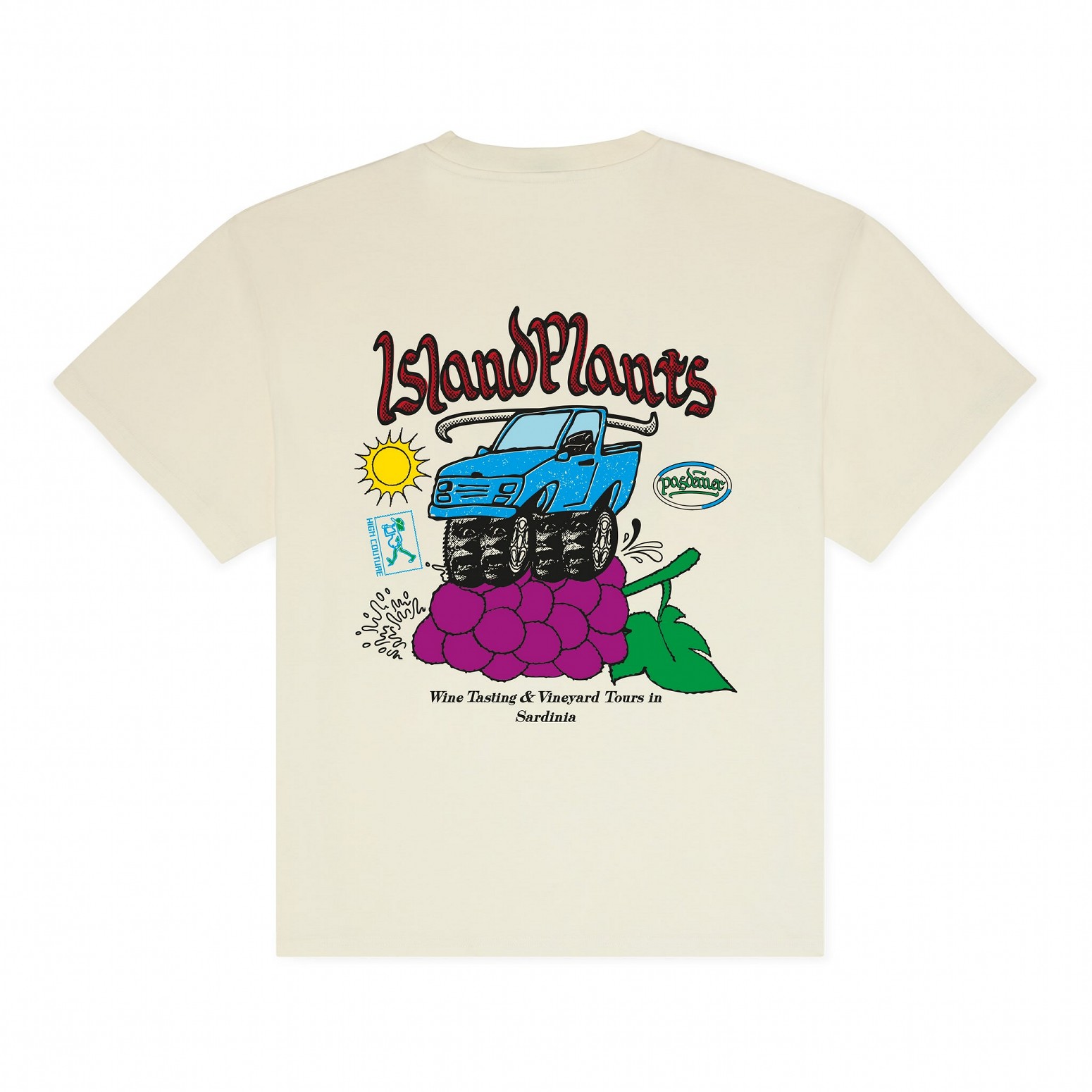 ��PAS DE MER/�ѥɥ����WINE TESTING TEE T����� / CREAM