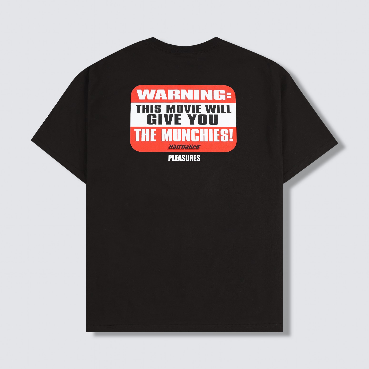 ��PLEASURES/�ץ쥸�㡼����HALF BAKED/�ϡ��ե٥����ɡ�SIR SMOKE T-SHIRT T����� / BLACK