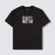 ��PLEASURES/�ץ쥸�㡼����HALF BAKED/�ϡ��ե٥����ɡ�SIR SMOKE T-SHIRT T����� / BLACK