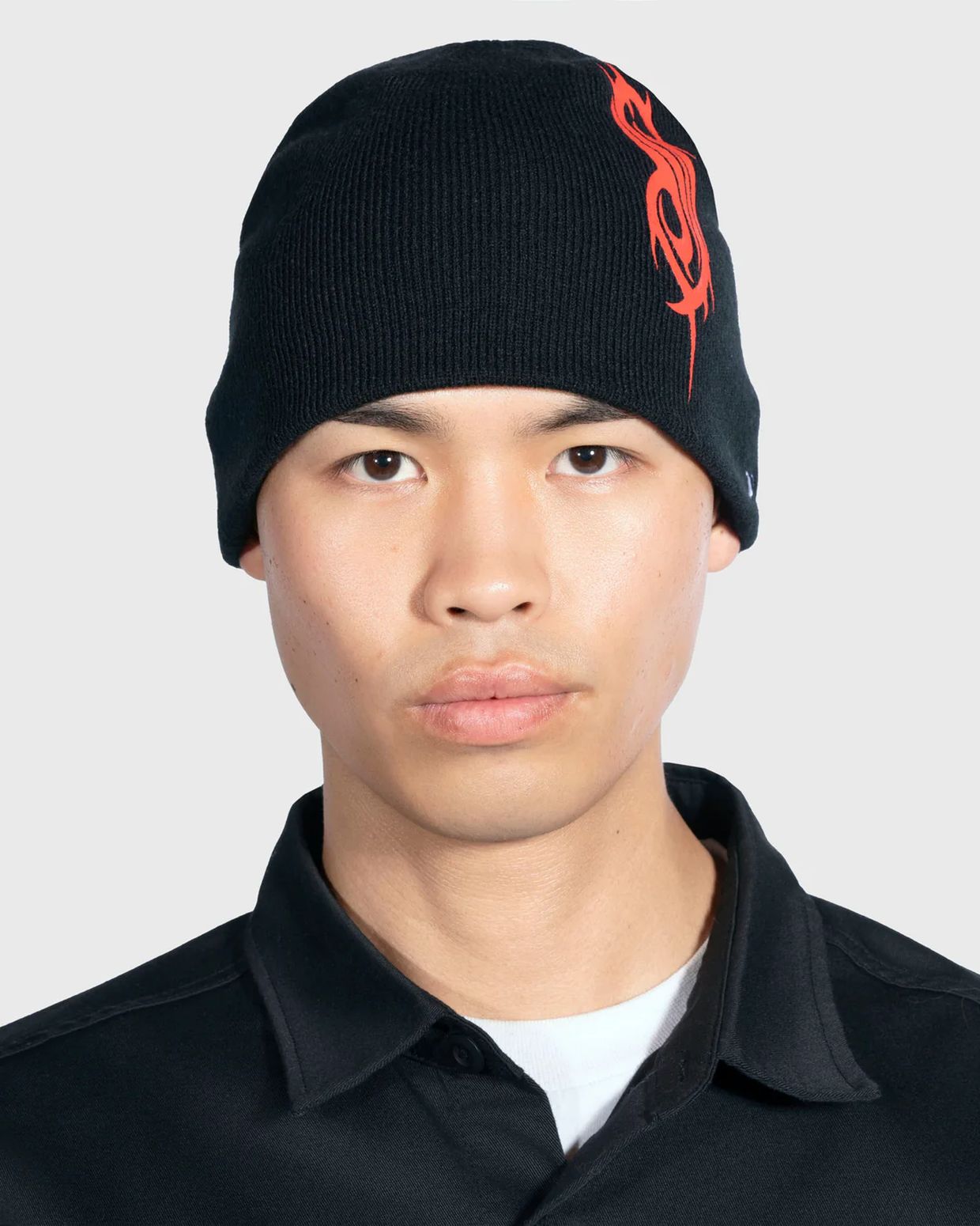 PLEASURES/ץ쥸㡼SLIPKNOT/åץΥåȡS SKULLY BEANIE ˥å˹ / BLACK