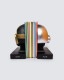 ��PLEASURES/�ץ쥸�㡼����DAFT PUNK/���եȡ��ѥ󥯡�HELMETS BOOKEND �֥å������ / METALLIC