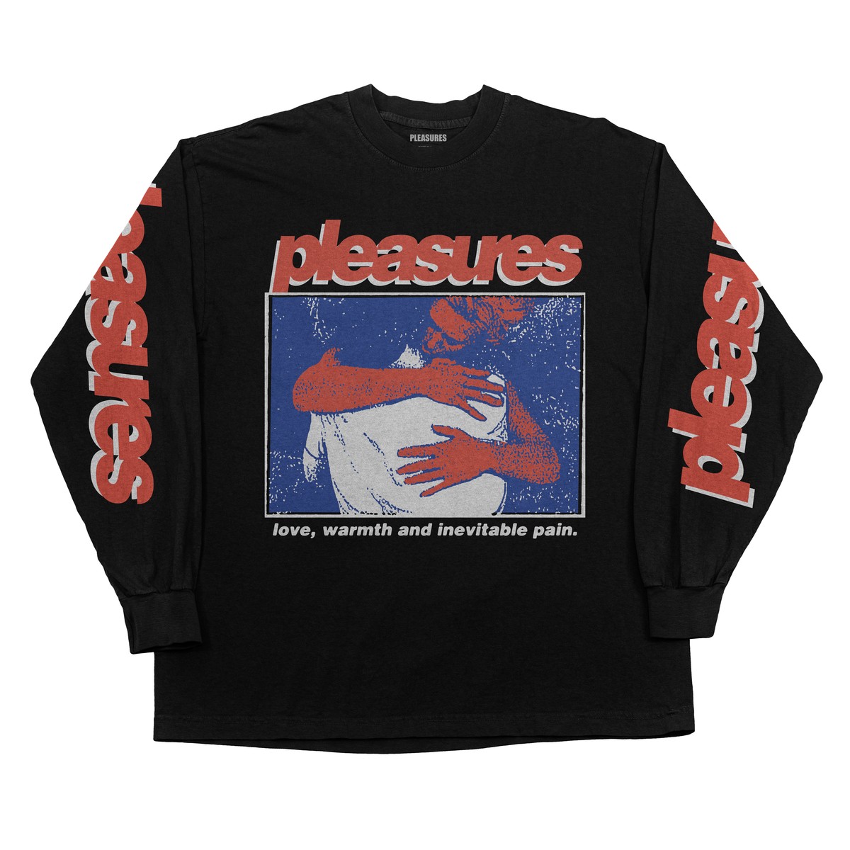 PLEASURES/プレジャーズ】EMBRACE LONG SLEEVE 長袖Tシャツ / PIGMENT