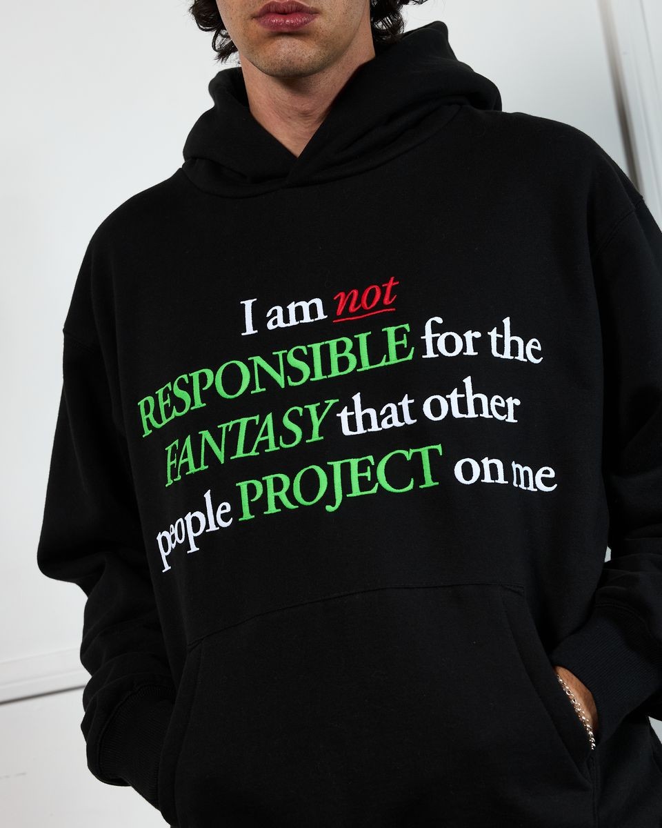 ��PLEASURES/�ץ쥸�㡼����RESPONSIBLE HOODIE �ѡ����� / BLACK