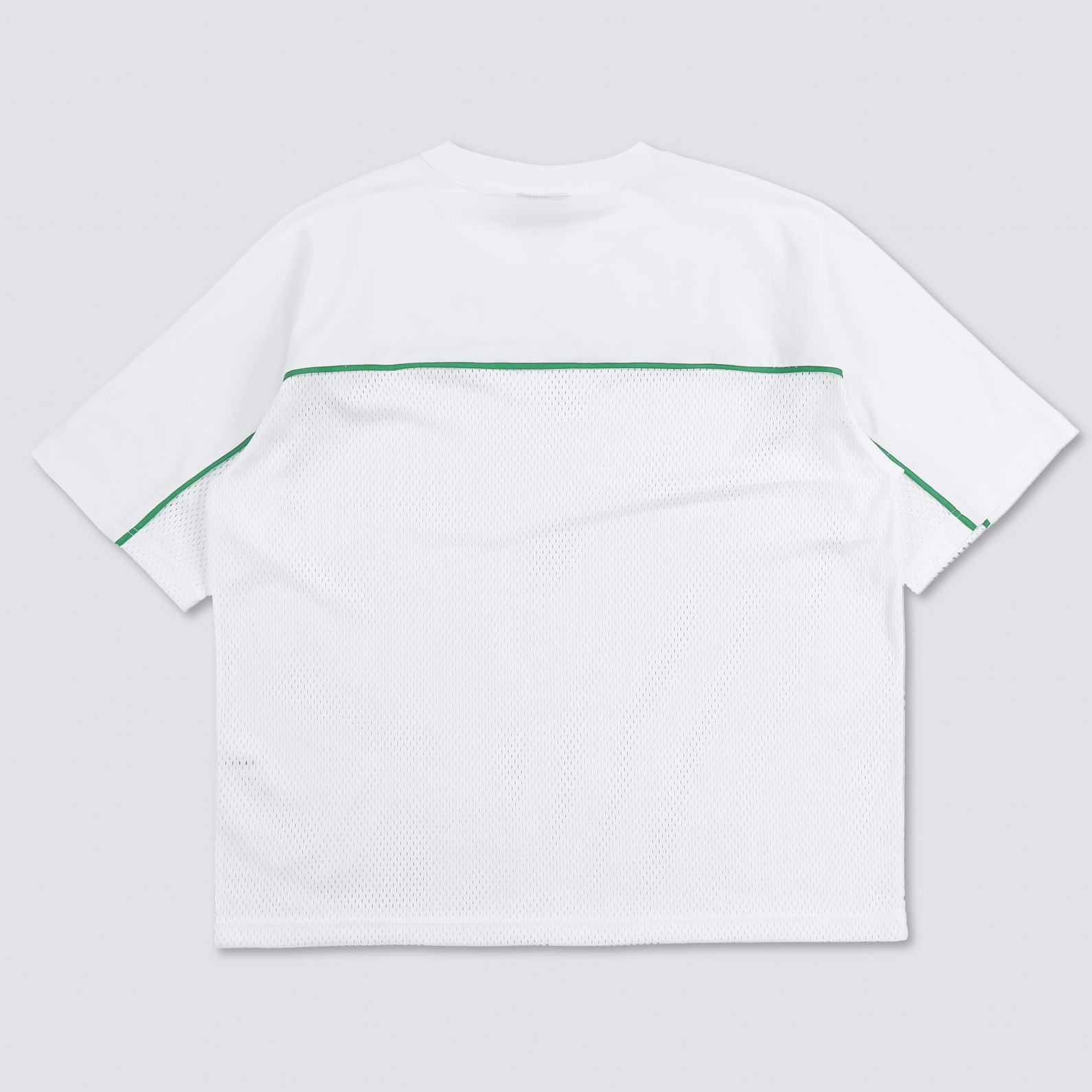 PLEASURES/ץ쥸㡼REVEAL MESH T-SHIRT T / WHITE ۥ磻