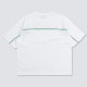 PLEASURES/ץ쥸㡼REVEAL MESH T-SHIRT T / WHITE ۥ磻