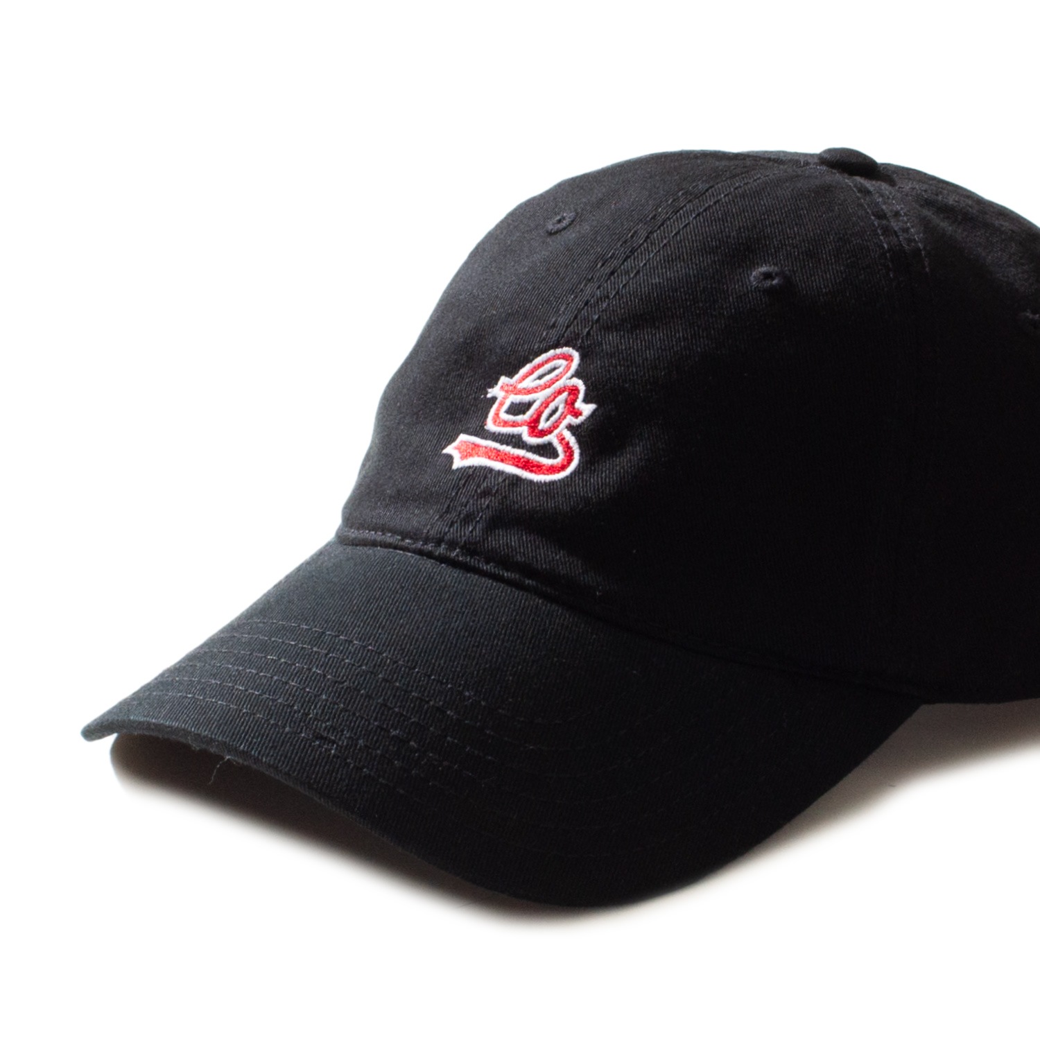 ��ACAPULCO GOLD/�����ץ륳 ������ɡ�LO 6-PANEL DAD CAP ���ȥ�åץХå�����å� / BLACK �֥�å�