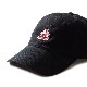 ��ACAPULCO GOLD/�����ץ륳 ������ɡ�LO 6-PANEL DAD CAP ���ȥ�åץХå�����å� / BLACK �֥�å�