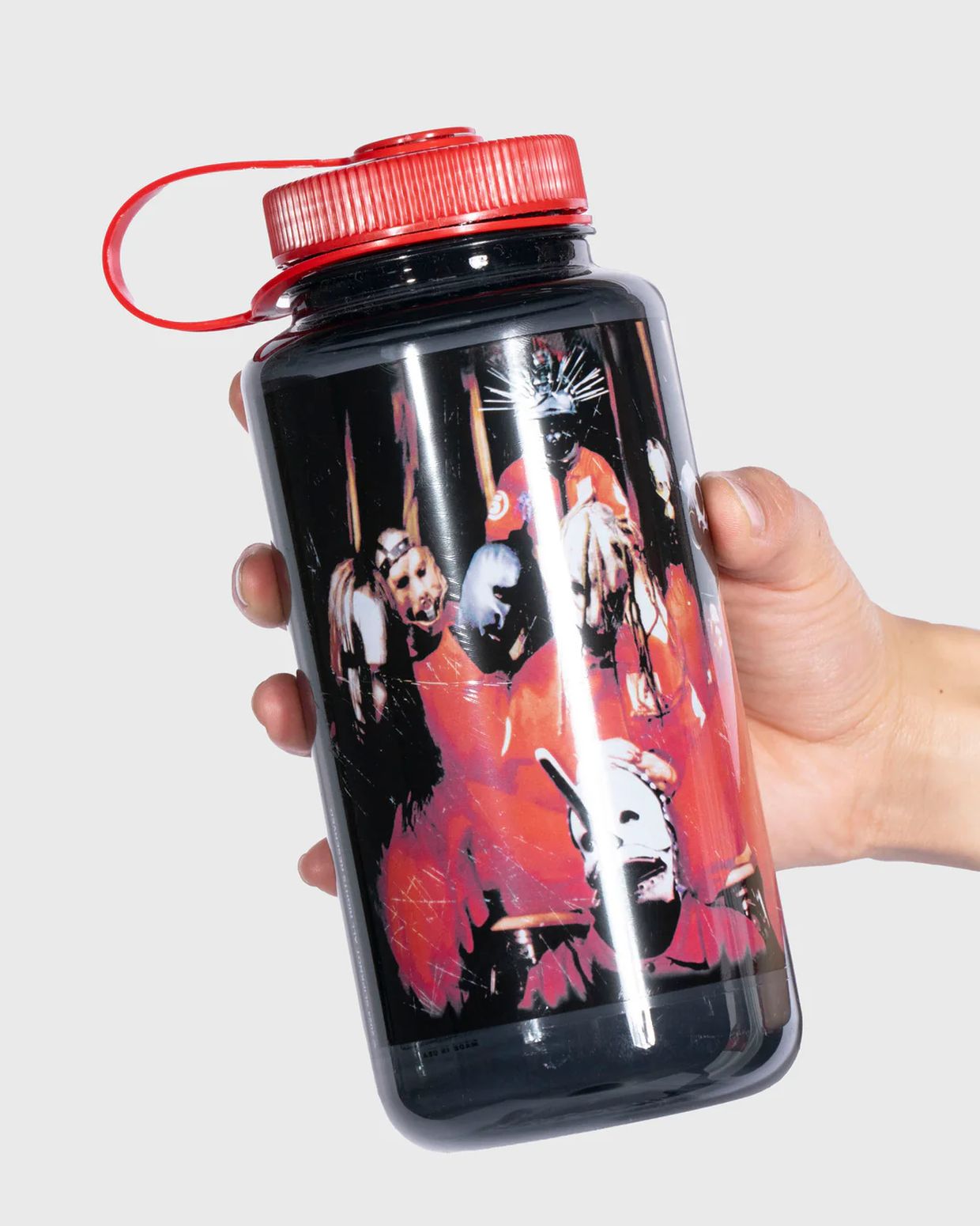 PLEASURES/ץ쥸㡼SLIPKNOT/åץΥåȡBAND NALGENE BOTTLE ʥ륲ܥȥ / BLACK