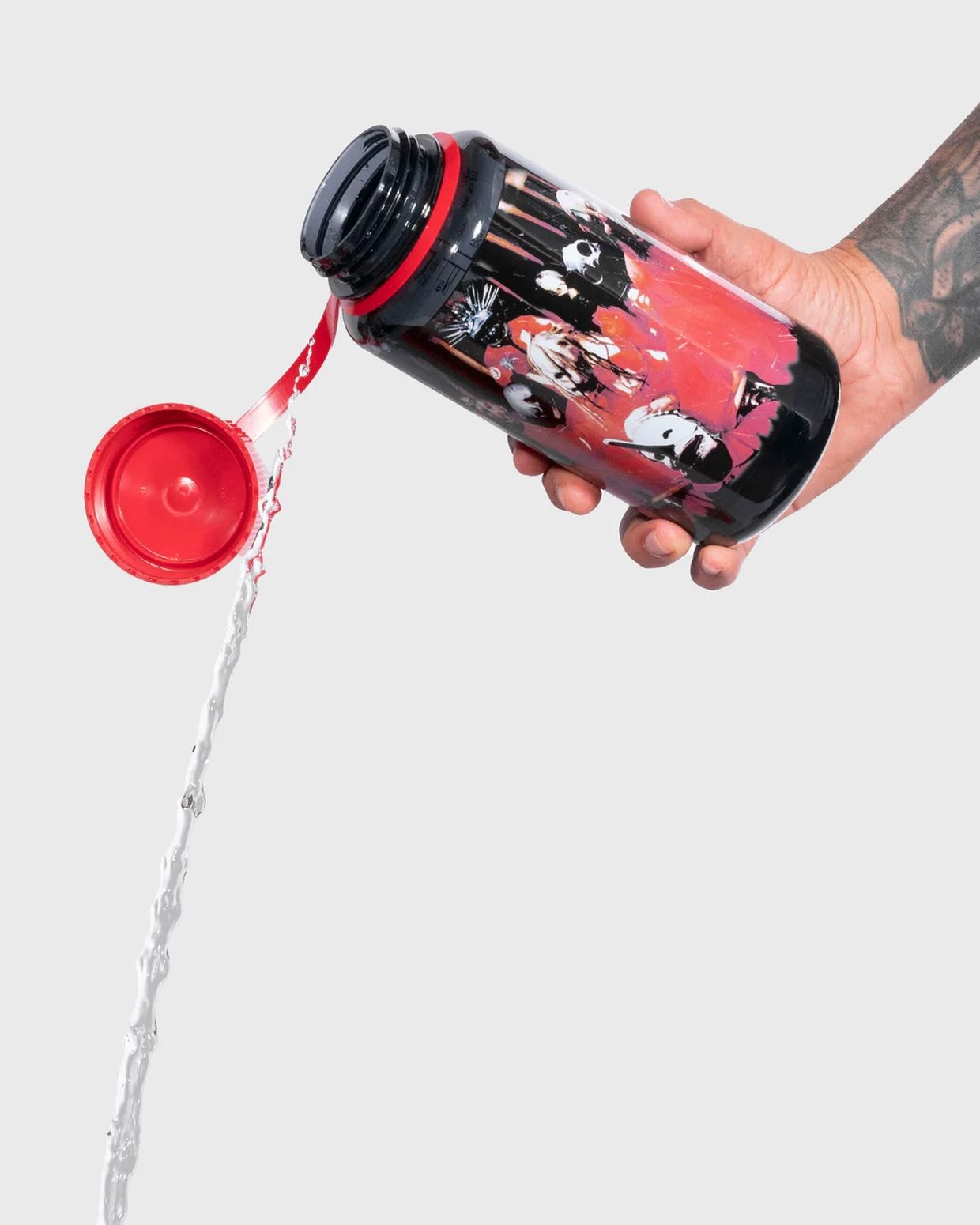 PLEASURES/ץ쥸㡼SLIPKNOT/åץΥåȡBAND NALGENE BOTTLE ʥ륲ܥȥ / BLACK