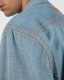 ��PLEASURES/�ץ쥸�㡼����FORTRESS DENIM BUTTON UP Ĺµ����� / WASHED INDIGO