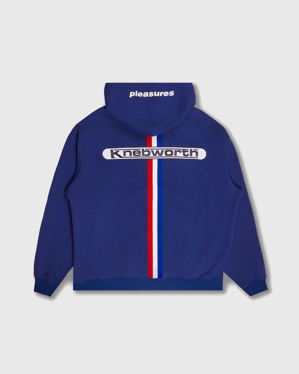 ��PLEASURES/�ץ쥸�㡼����OASIS��KNEBWORTH HOODIE �ѡ����� / NAVY