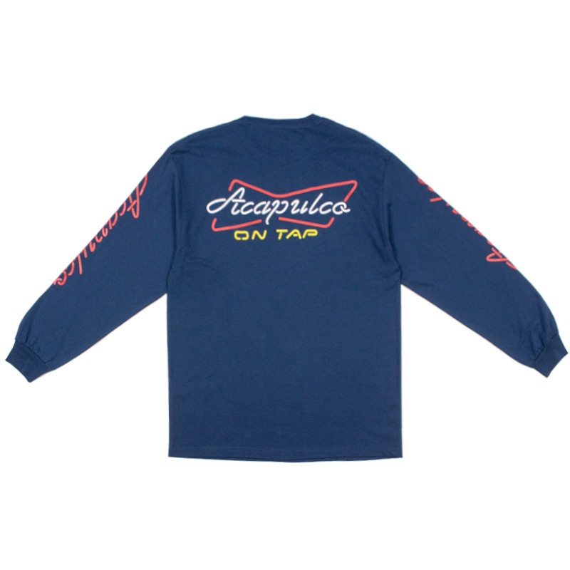 ACAPULCO GOLD/ץ륳 ɡBUY BACK RETRO LS TEE ĹµT / BLUE ֥롼  NAVY