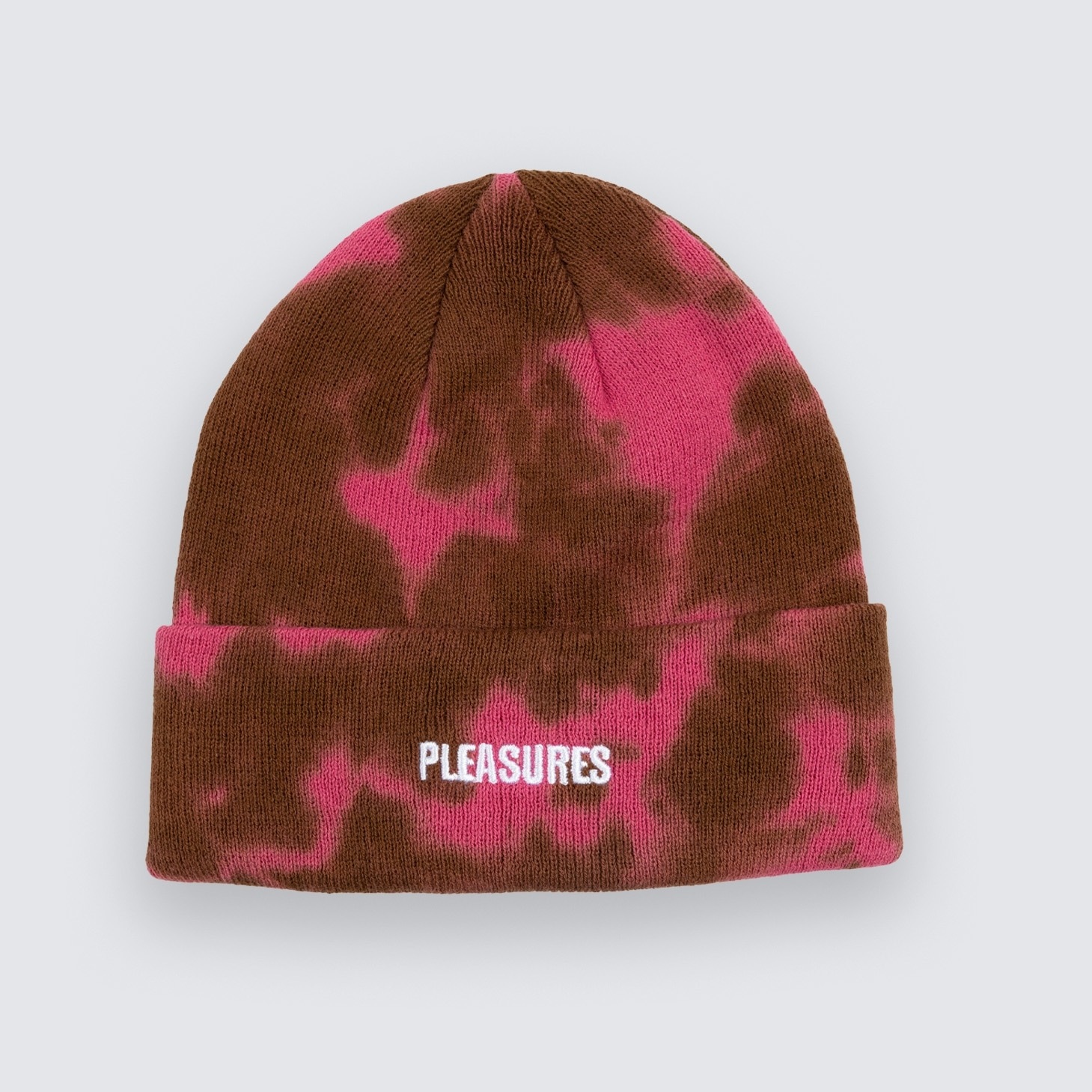 PLEASURES/ץ쥸㡼IMPACT DYED BEANIE ˥å˹ / PINK