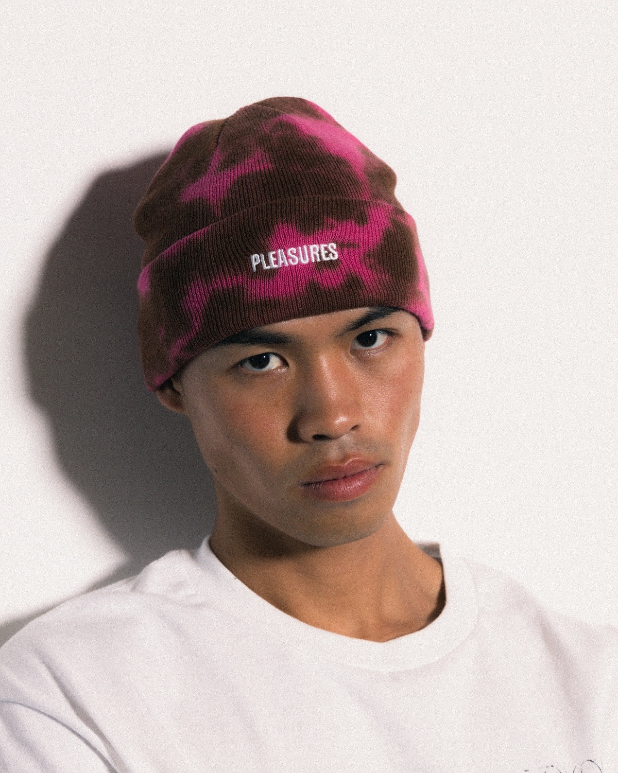 PLEASURES/ץ쥸㡼IMPACT DYED BEANIE ˥å˹ / PINK