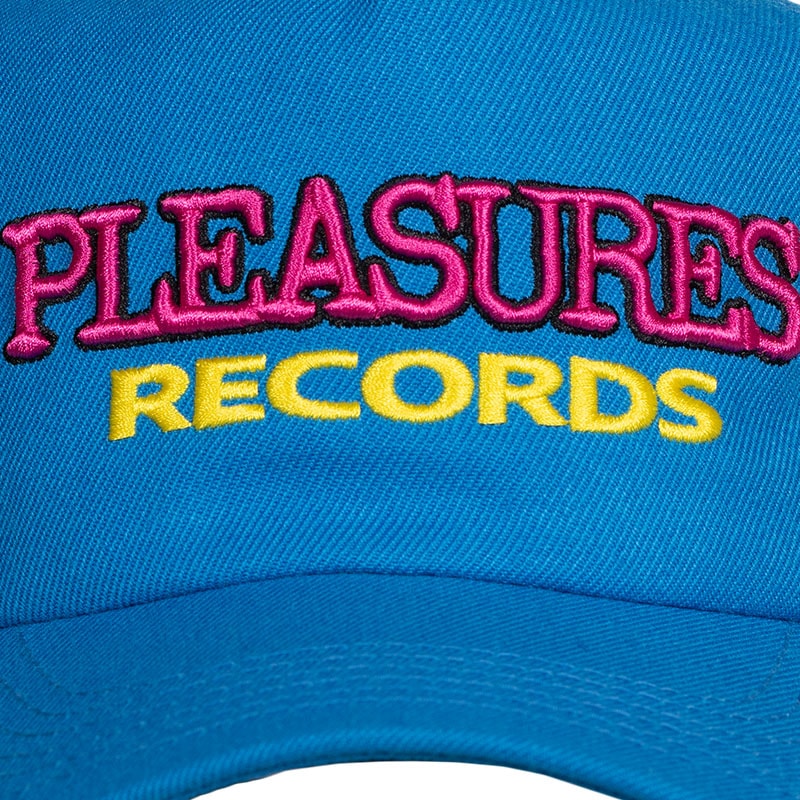 PLEASURES/ץ쥸㡼RECORDS SNAPBACK å / BLUE