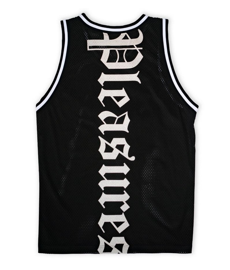 PLEASURES/ץ쥸㡼MEDITATION BASKETBALL JERSEY 󥯥ȥå / BLACK ֥å