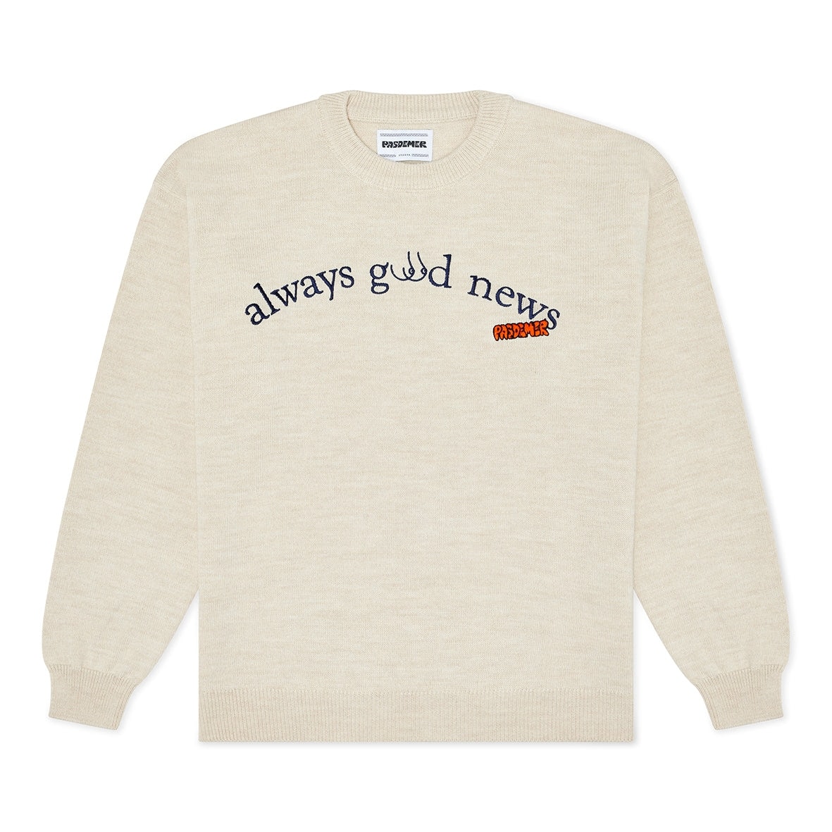 PAS DE MER/ѥɥALWAYS GOOD NEWS KNIT ˥åȥ / NATURAL