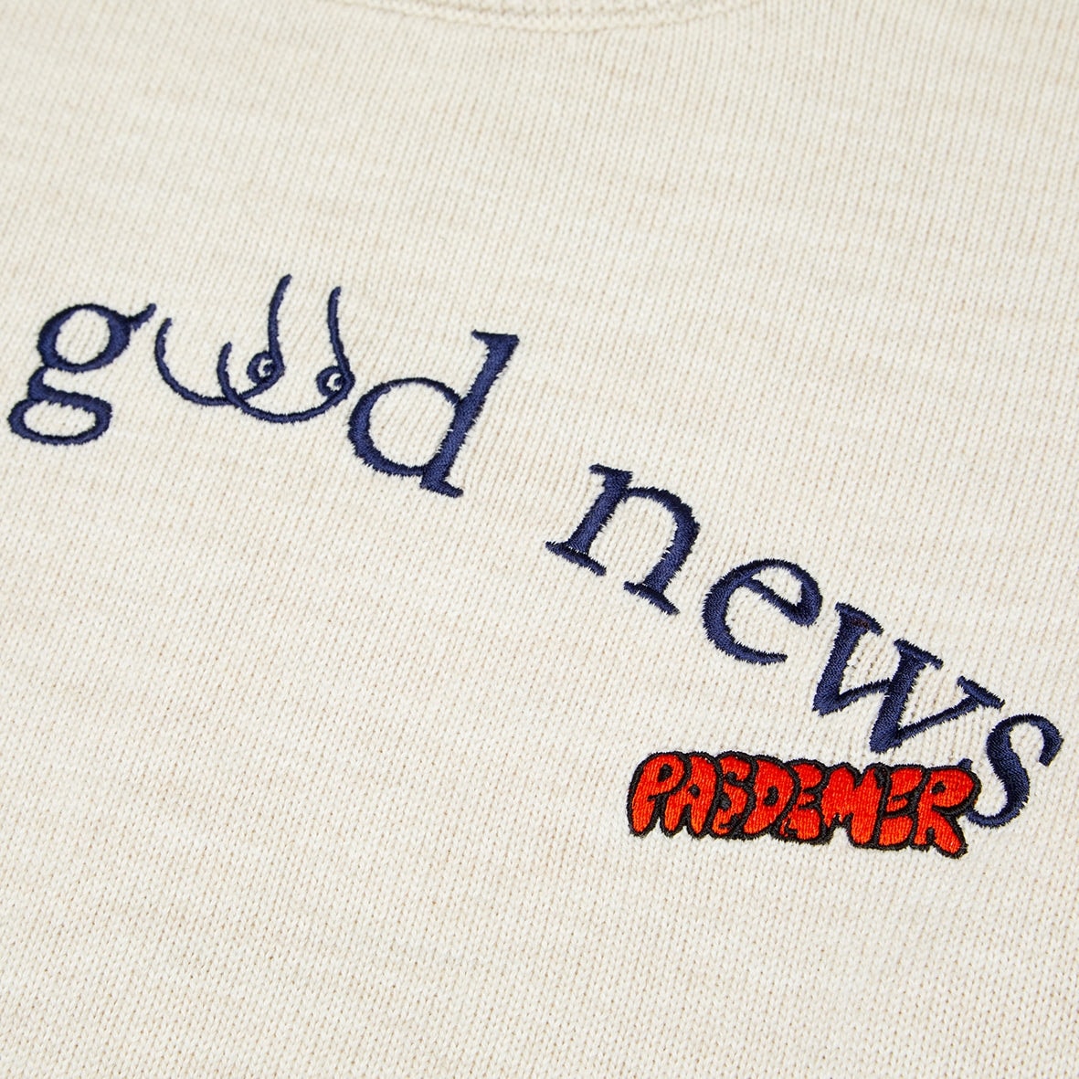 PAS DE MER/ѥɥALWAYS GOOD NEWS KNIT ˥åȥ / NATURAL