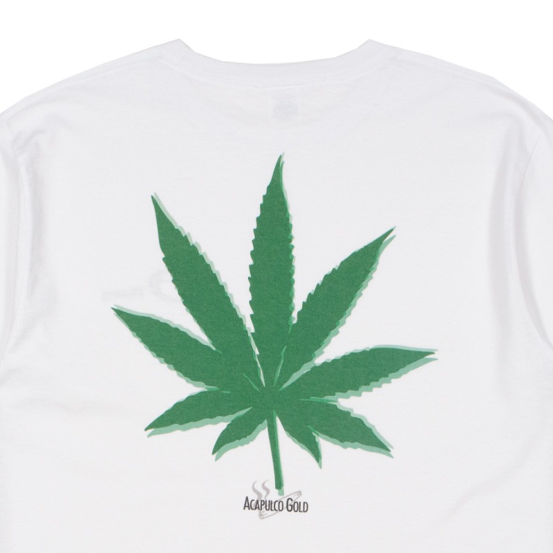 ACAPULCO GOLD/ץ륳 ɡAG THANG LS TEE ĹµT / WHITE ۥ磻 