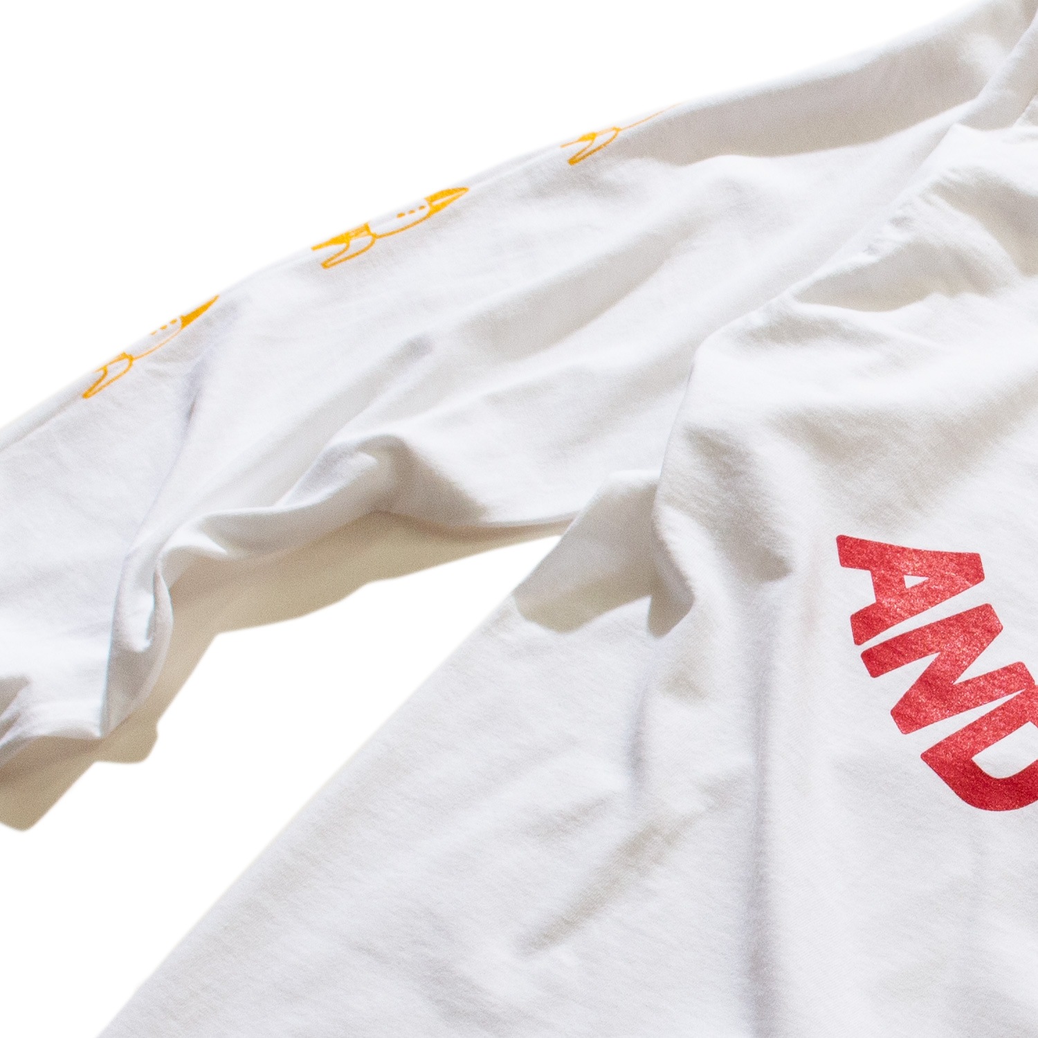 ACAPULCO GOLD/ץ륳 ɡUP UP AND AWAY LS TEE ĹµT / WHITE ۥ磻