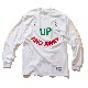 ACAPULCO GOLD/ץ륳 ɡUP UP AND AWAY LS TEE ĹµT / WHITE ۥ磻