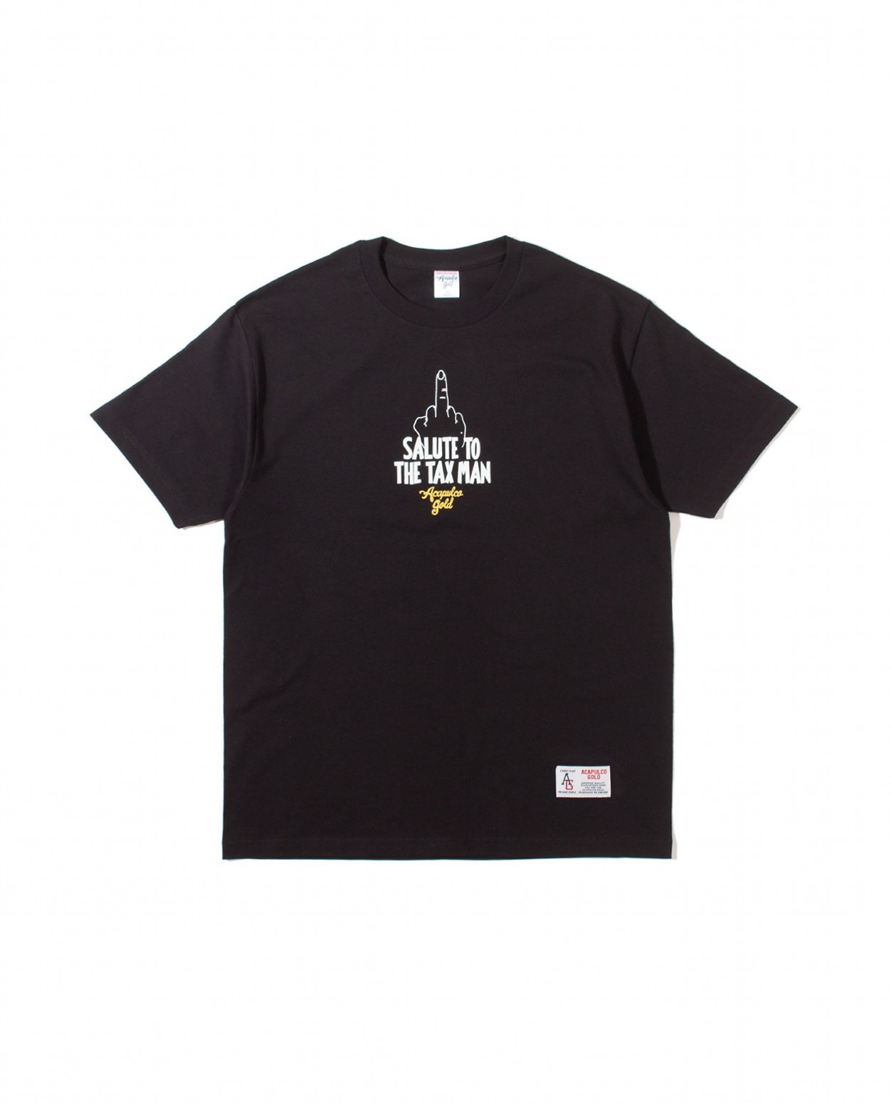 ��ACAPULCO GOLD/�����ץ륳 ������ɡ�SALUTE TEE T����� / BLACK