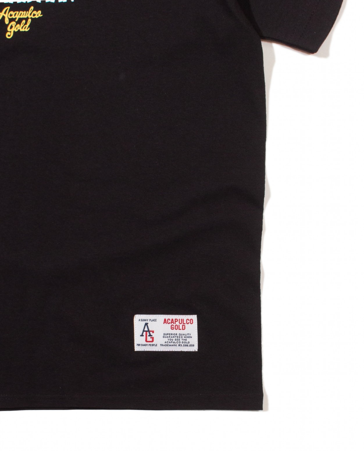 ��ACAPULCO GOLD/�����ץ륳 ������ɡ�SALUTE TEE T����� / BLACK