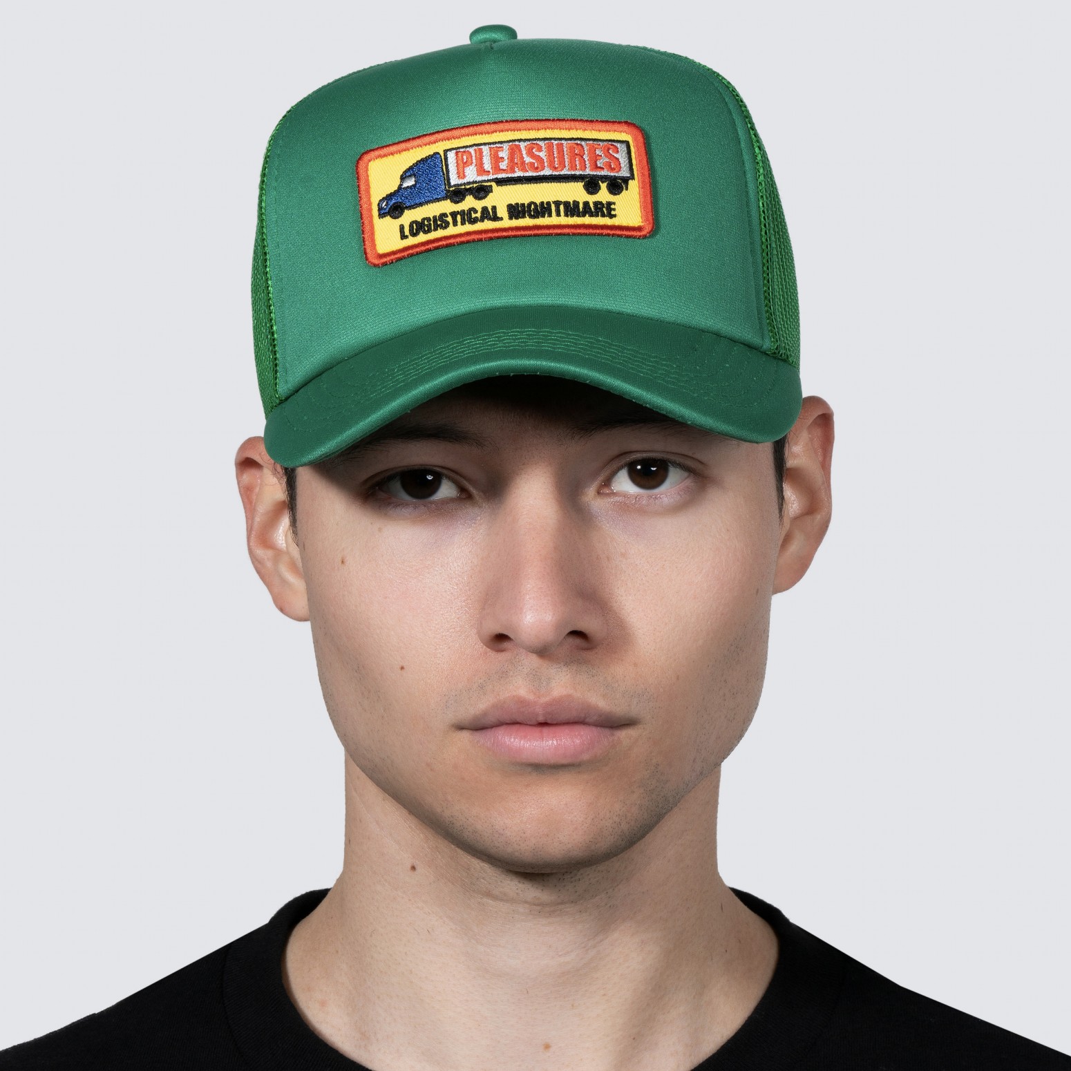 ��PLEASURES/�ץ쥸�㡼����NIGHTMARE TRUCKER ����å� / GREEN