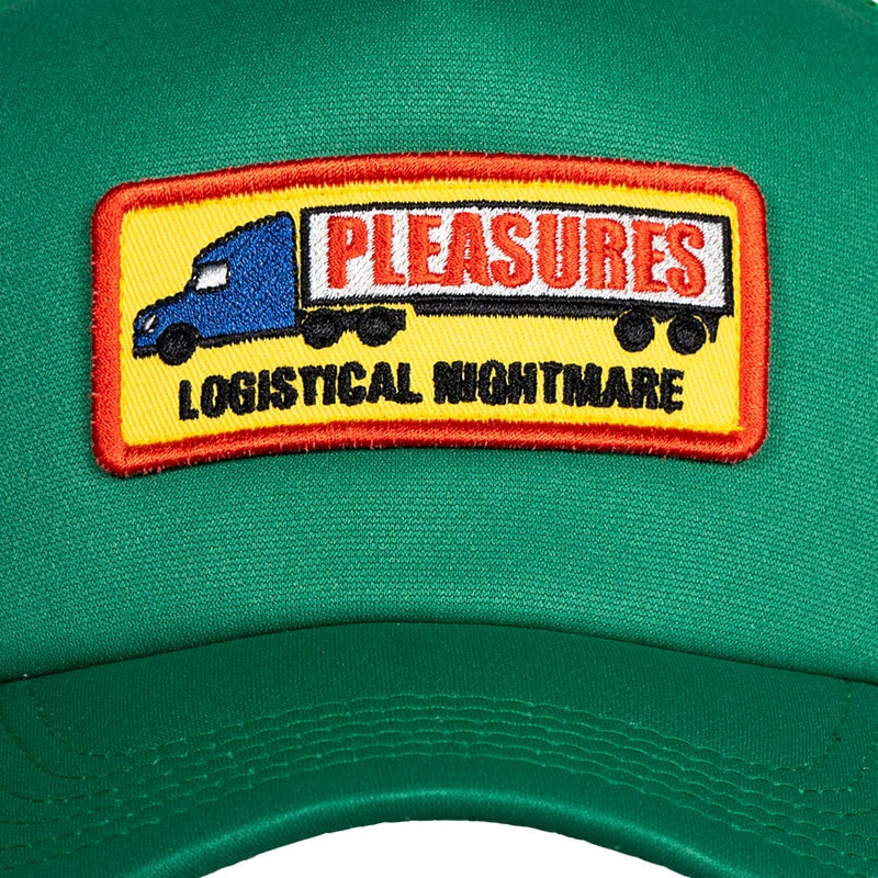��PLEASURES/�ץ쥸�㡼����NIGHTMARE TRUCKER ����å� / GREEN