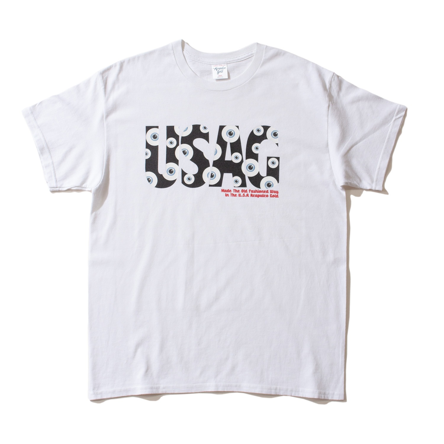 ACAPULCO GOLD/ץ륳 ɡEYEBALL TEE T / WHITE ۥ磻