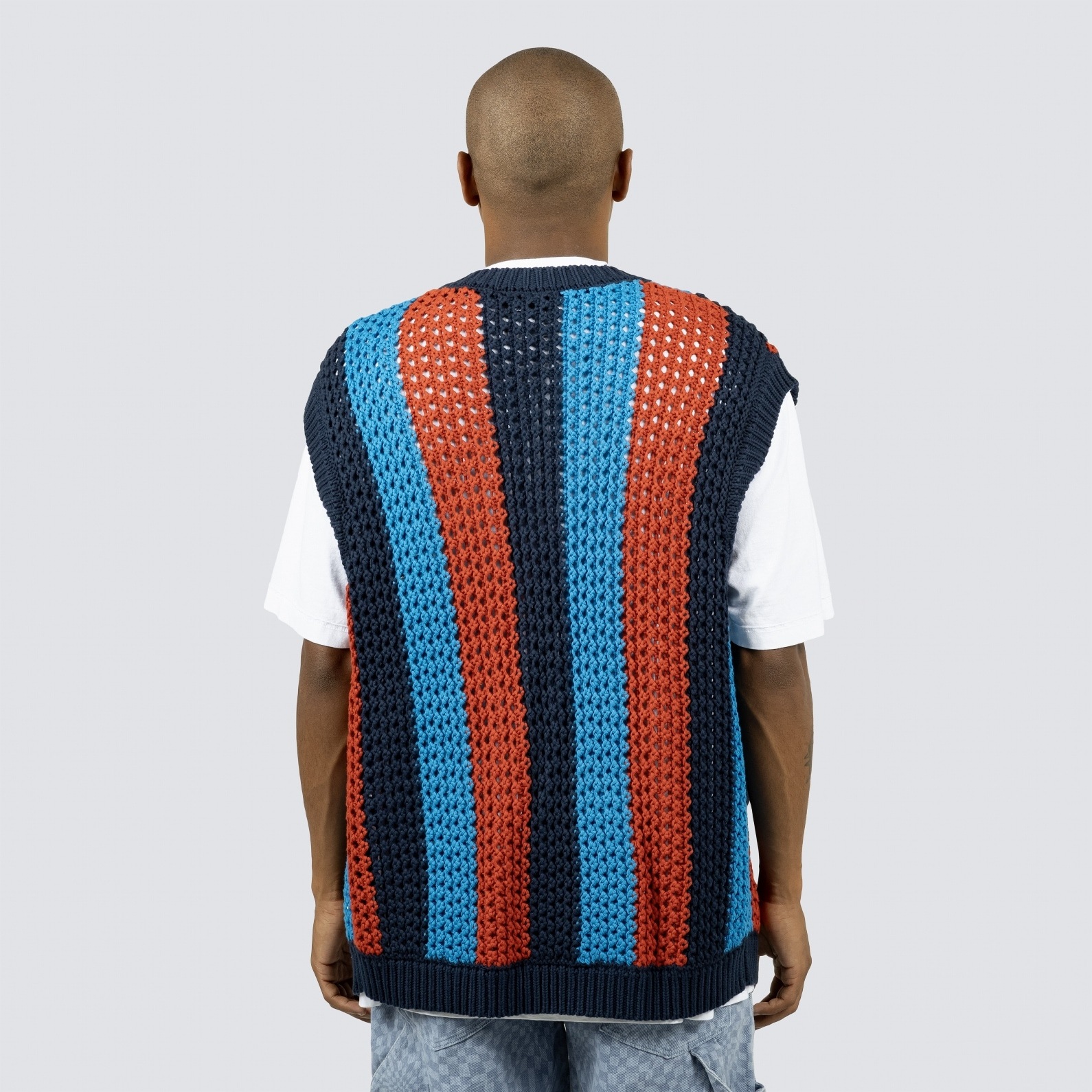 PLEASURES/ץ쥸㡼HOMBRE CARDIGAN VEST ǥ٥ / MULTICOLOR