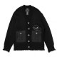 LUTI/롼ƥINNUENDO PATCHWORK CARDIGAN ǥ / BLACK