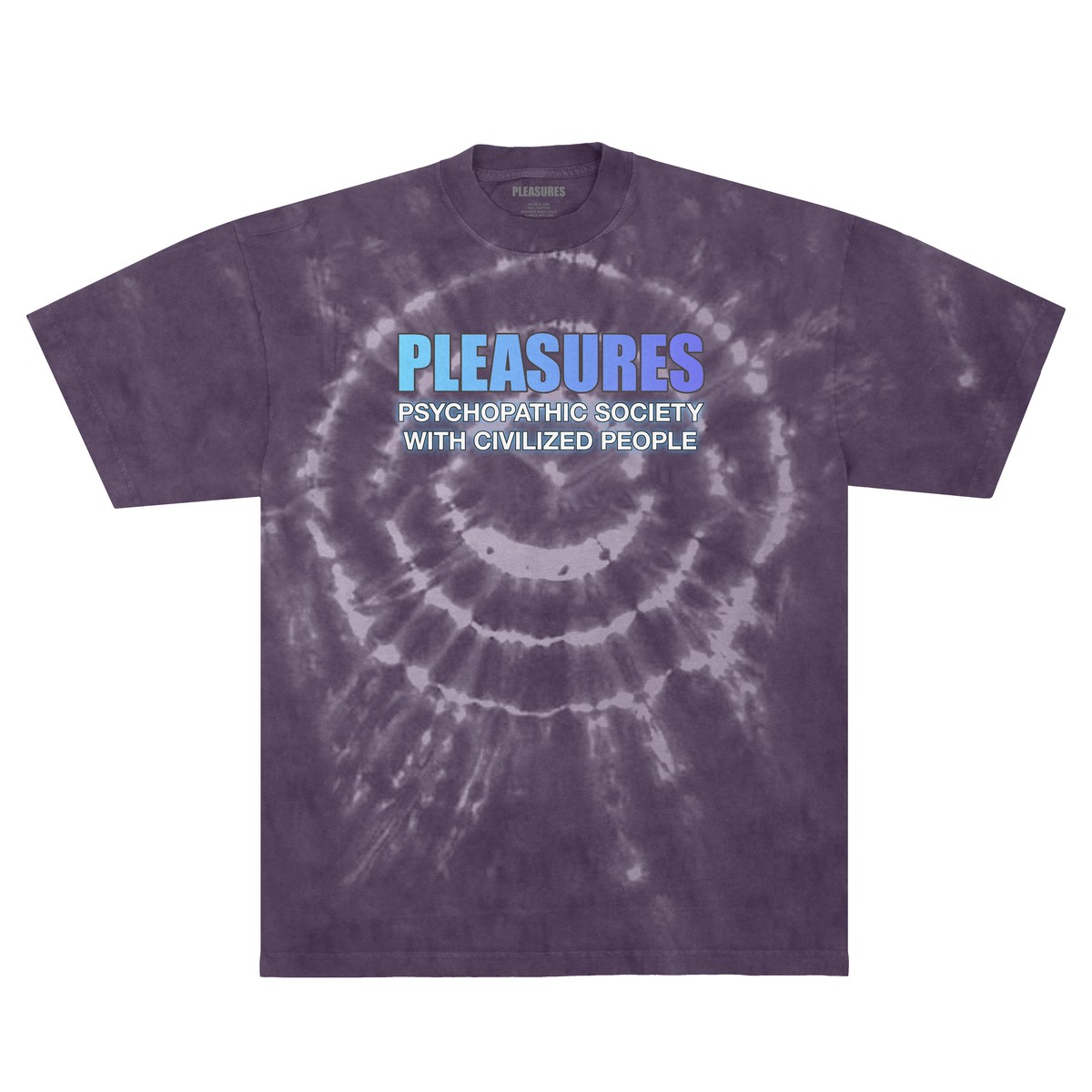 ��PLEASURES/�ץ쥸�㡼����CIVILIZED T-SHIRT T����� / PURPLE DYE