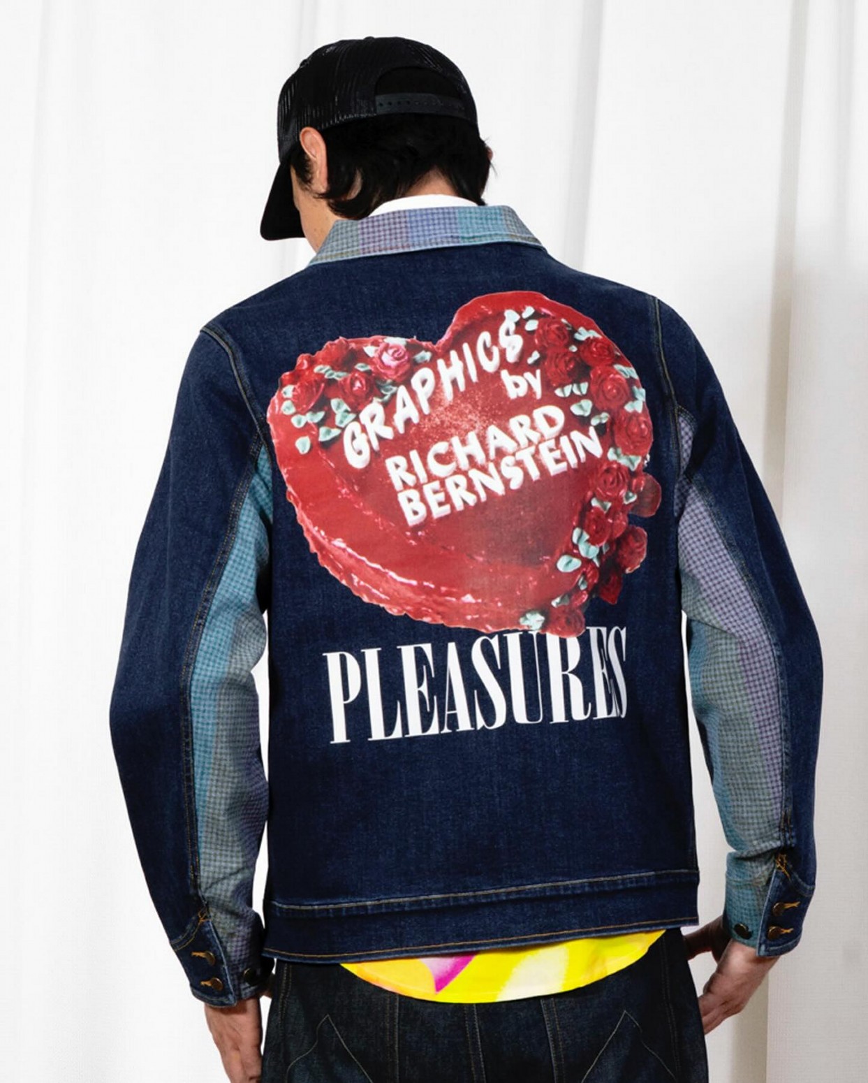 ��PLEASURES/�ץ쥸�㡼����CAKE DENIM JACKET �ǥ˥ॸ�㥱�å� / INDIGO