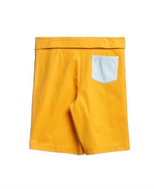 ��DRINK BEER SAVE WATER/�ɥ�󥯥ӥ������֥�����������WAIST COLLAR YELLOW SHORTS ���硼�ȥѥ�� / YELLOW �������� ����