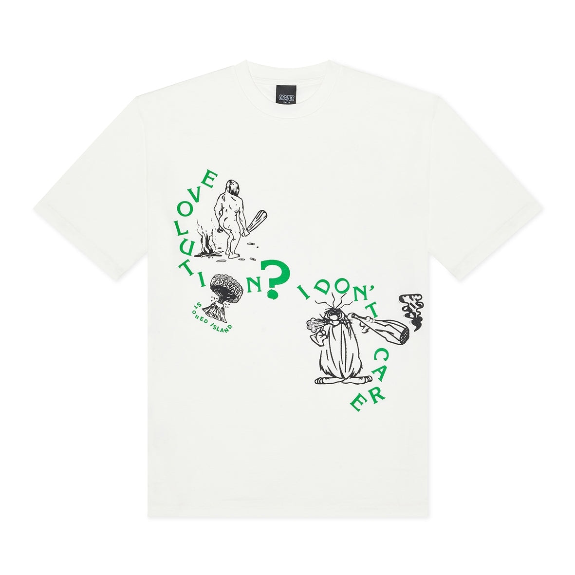 PAS DE MER/ѥɥEVOLUTION T-SHIRT T / NATURAL