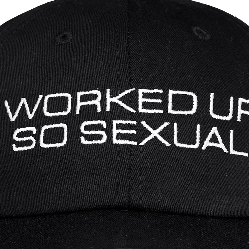 ��PLEASURES/�ץ쥸�㡼����THE FAINT/�� �ե�����ȡ�WORKED UP POLO CAP �ݥ�����å� / BLACK