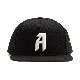 ��ACAPULCO GOLD/�����ץ륳 ������ɡ�KNIGHT A SNAPBACK CAP ���ʥåץХå�����å� / BLACK