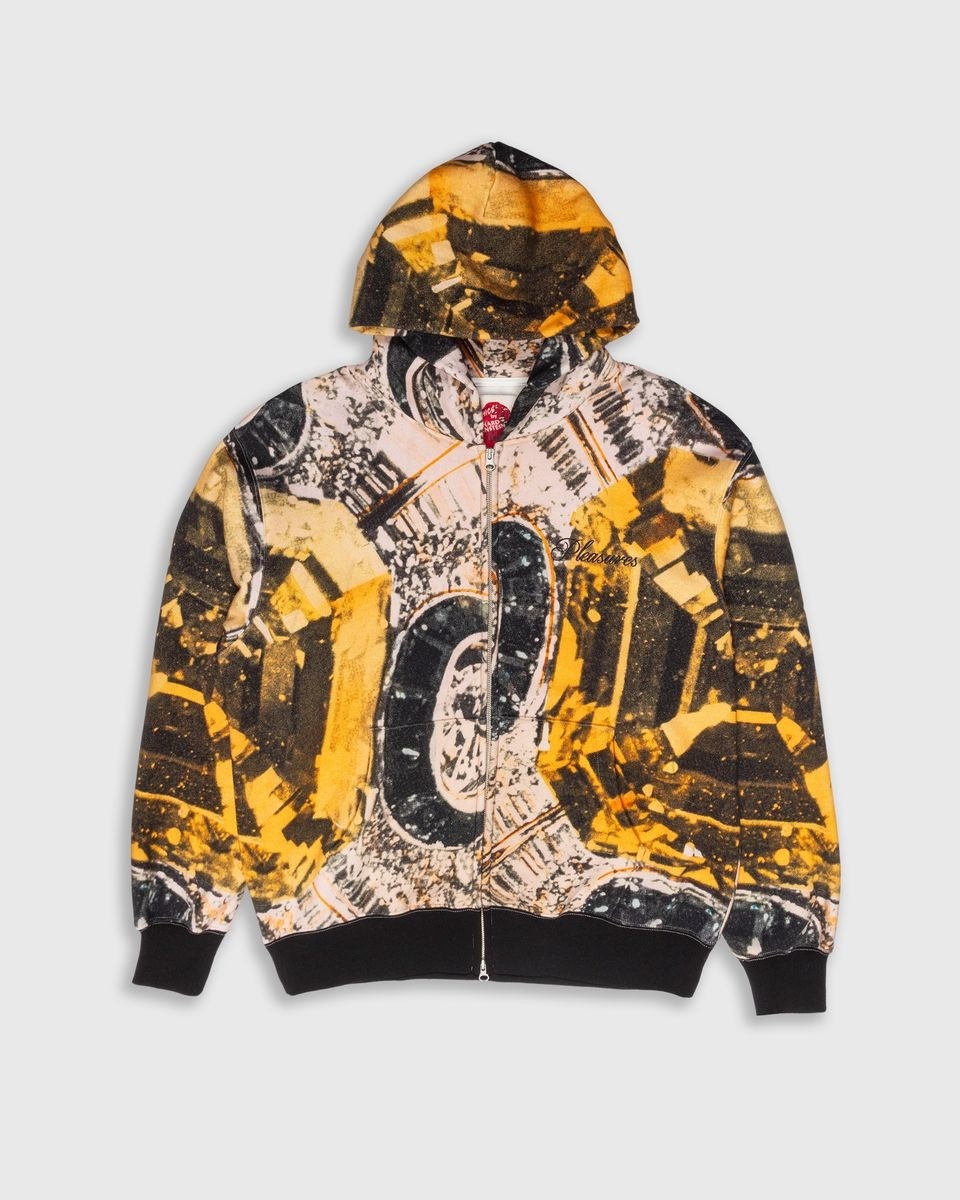 ��PLEASURES/�ץ쥸�㡼����RADIANCE ZIP HOODIE �ѡ����� / NATURAL