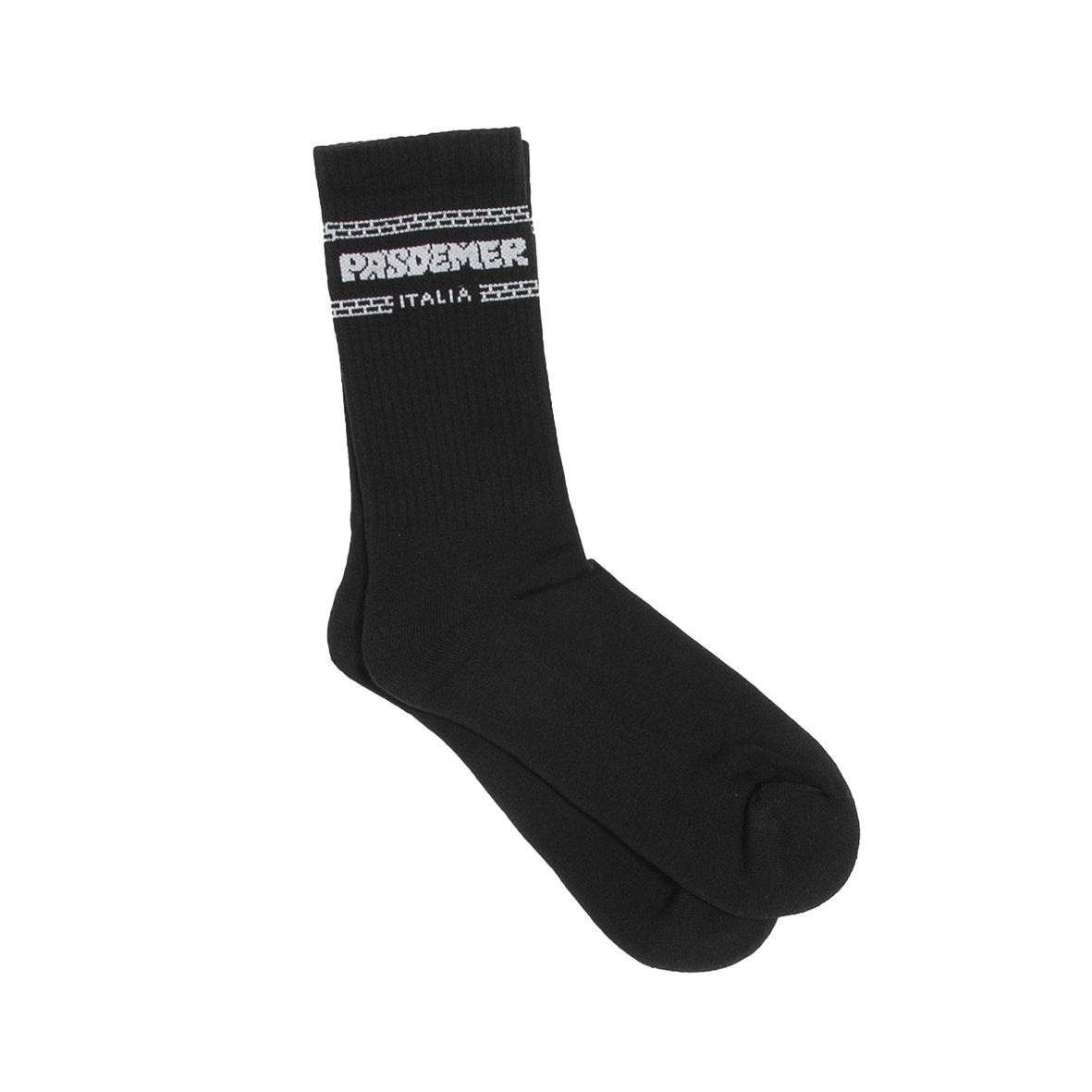 ��PAS DE MER/�ѥɥ����PASDEMER ITALIA SOCKS ���å��� / BLACK �֥�å� ��